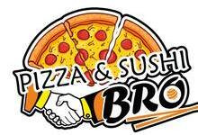 Логотип заведения Pizza & Sushi Bro