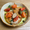 Деруны с лососем Pub Wowk (Паб Вовк)